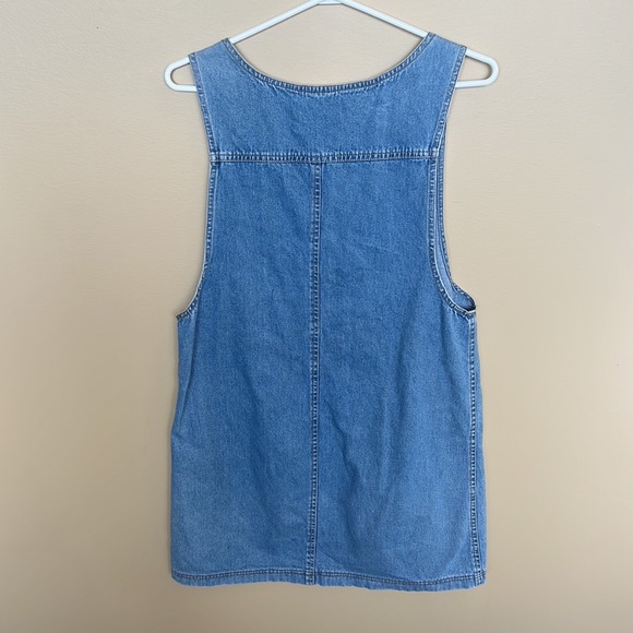 Medium to Light Wash Denim Dress - Picture 2 of 5